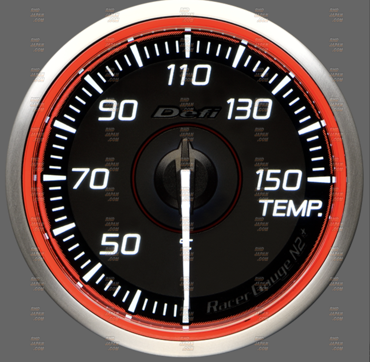 Defi Racer Gauge N2 Plus Temperature 60mm - Red